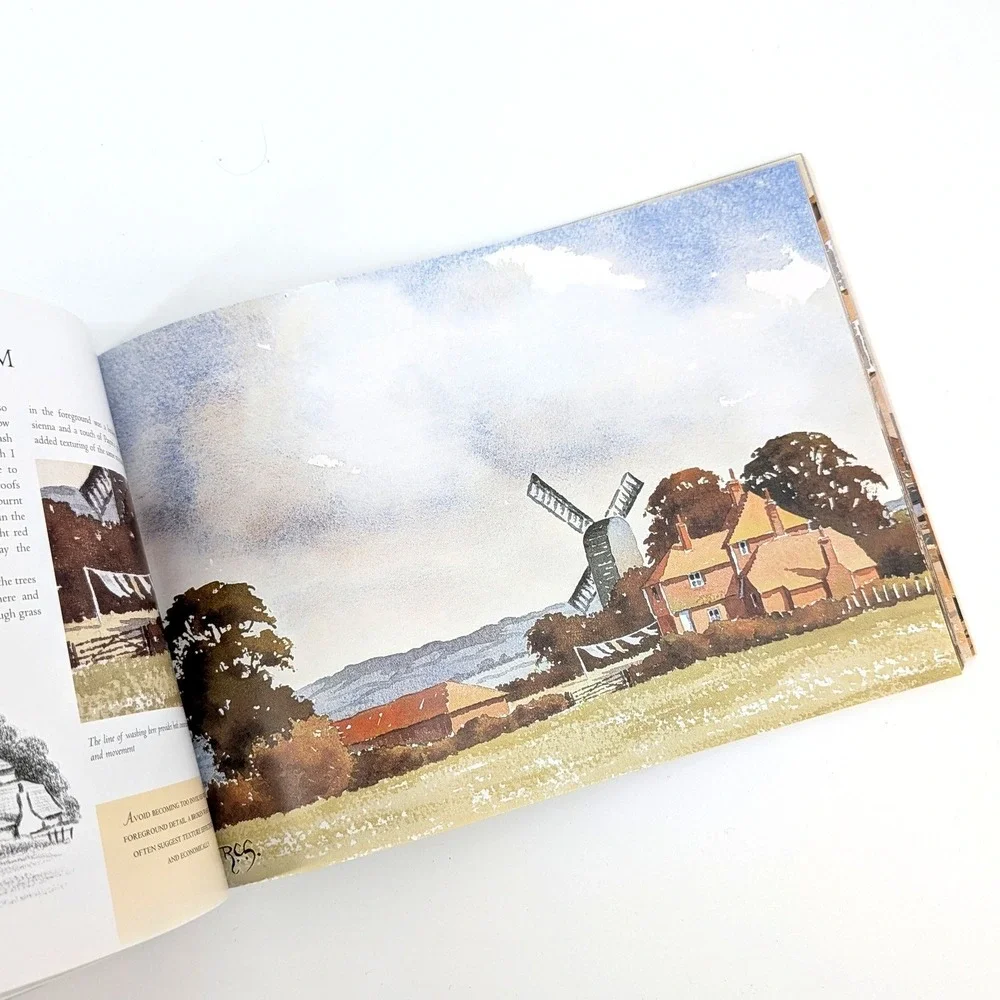Ray Campbell Smith's Watercolour Landscapes Art Instruction Book 2003 Paperback‎